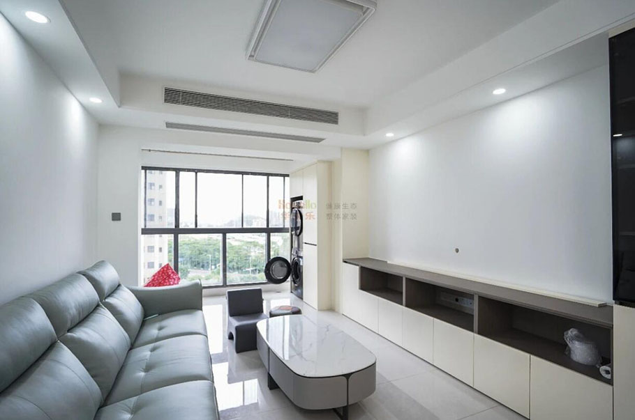 【實景案例】香蜜松湖三居：從客廳到廚房，每一處都為舒適而生